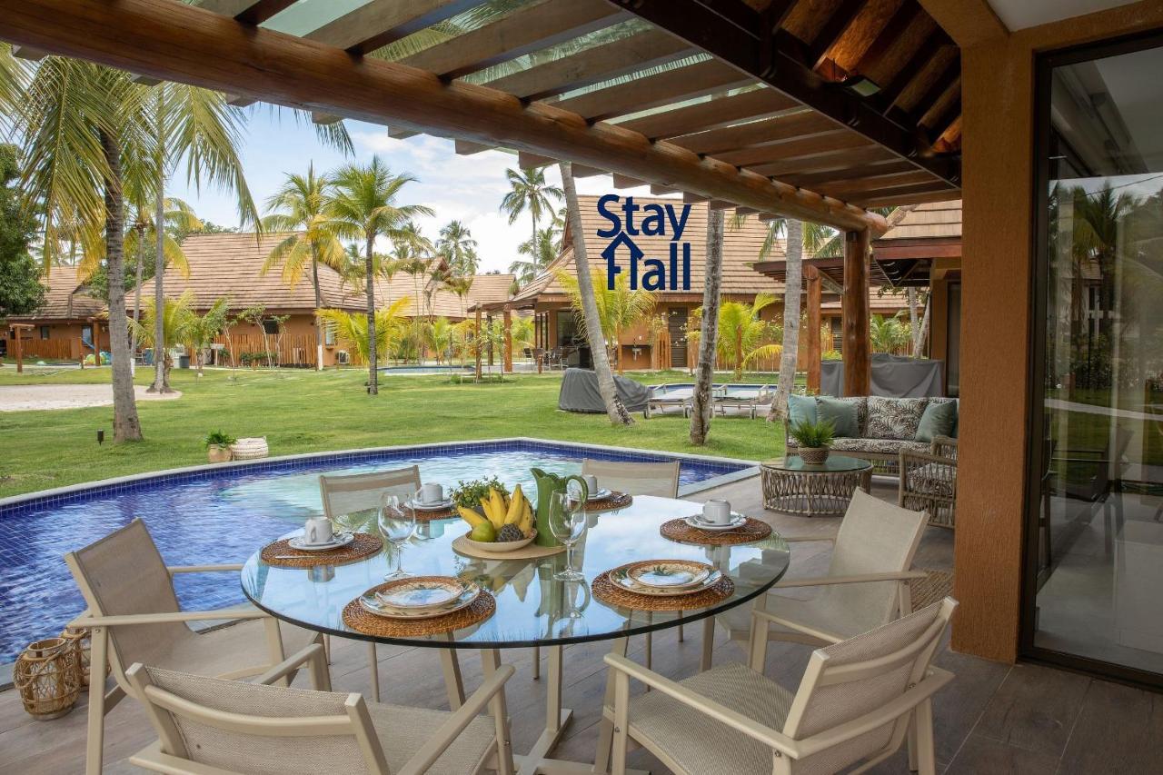 Bangalo Luxo-3Qt-Jacuzzi E Piscina Privativa-Sh009 Villa Praia dos Carneiros Eksteriør billede